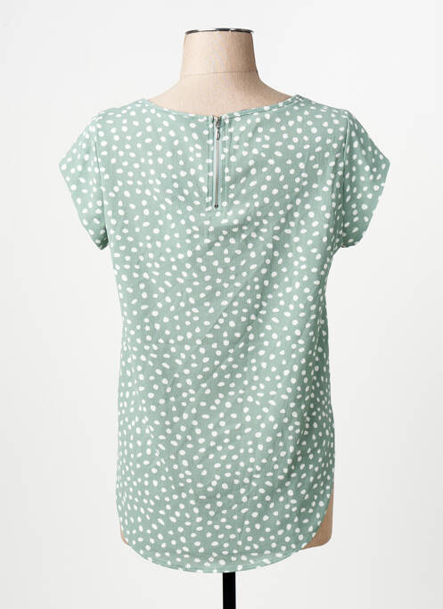 Cămașă mâneci scurte mâneci scurte verde ONLY femme