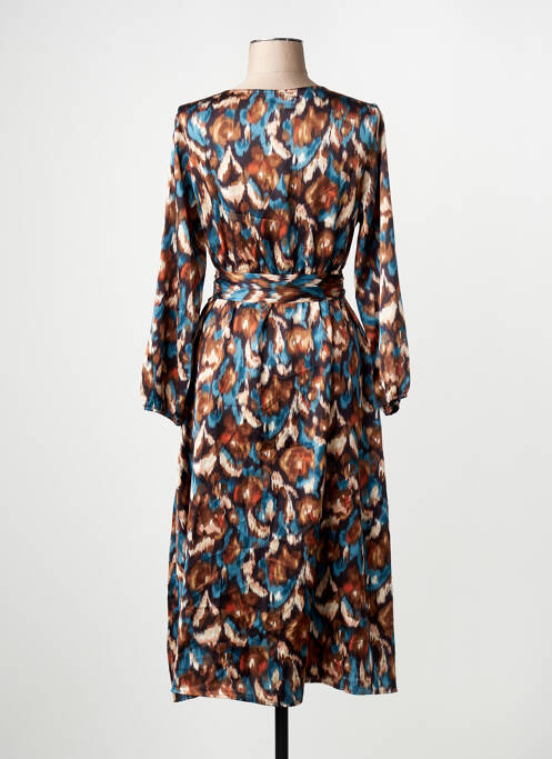 Rochie lungă maro MILLENIUM femme