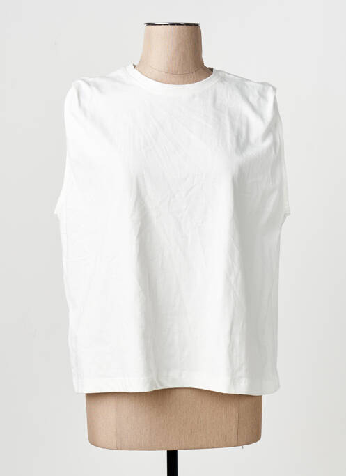 Maiou alb MANGO femme