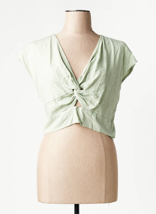 Tricou croială dreaptă verde VERO MODA femme