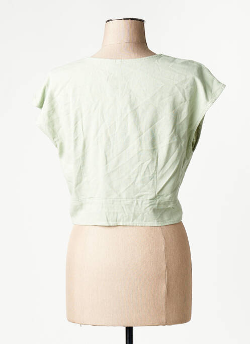 Tricou croială dreaptă verde VERO MODA femme