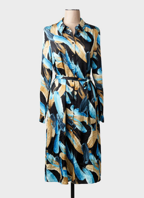 Rochie lungă mâneci lungi mâneci lungi multicolor VILA femme