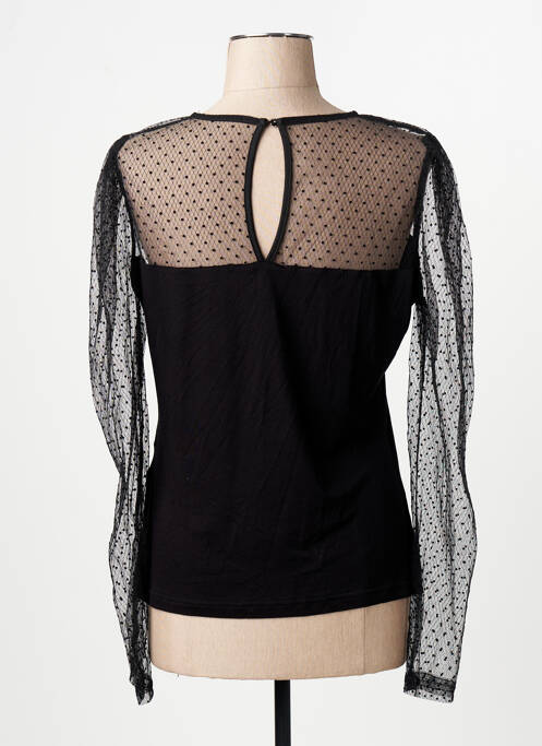 Tricou negru MORGAN femme