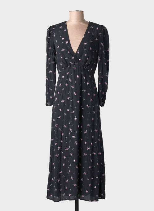 Rochie lungă negru MANGO femme