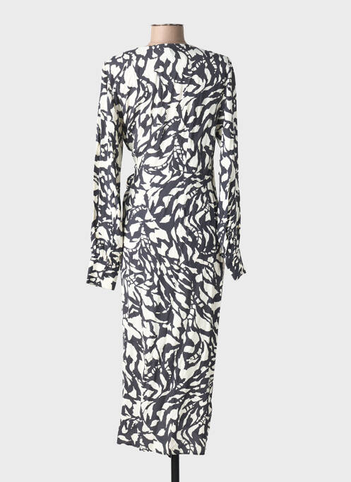 Rochie lungă negru MANGO femme