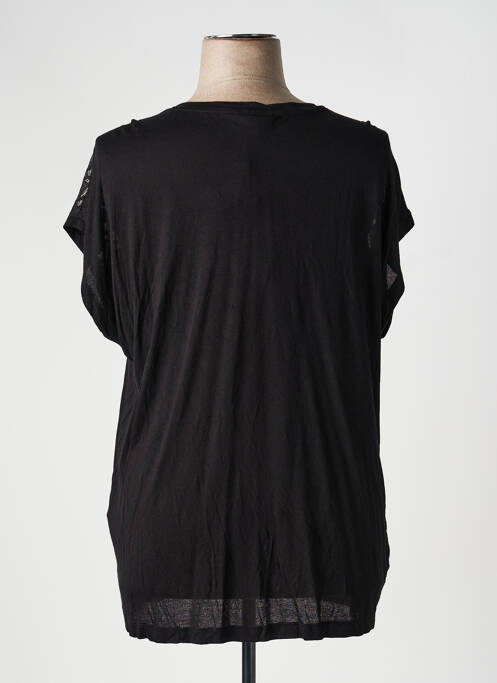 Tricou croială dreaptă negru CARMAKOMA femme