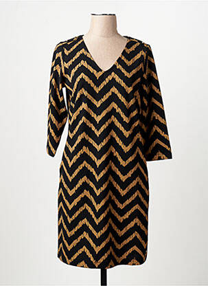 Rochie midi maro GARCIA femeie