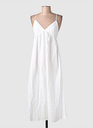 Rochie scurtă alb MANGO femeie