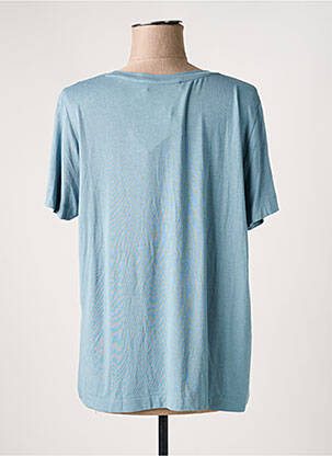 Tricou albastru MANGO femeie