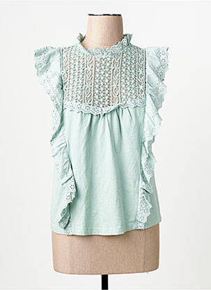 Bluză verde MANGO femeie