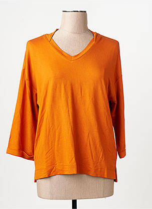 Tricou portocaliu TOM TAILOR femeie