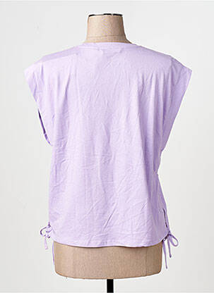 Tricou mâneci scurte mâneci scurte violet VERO MODA femeie