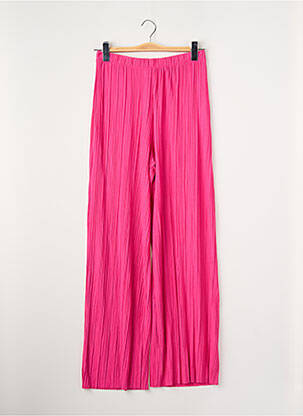 Pantalon larg croială largă roz VILA femme