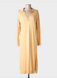 Rochie scurtă galben MANGO femeie