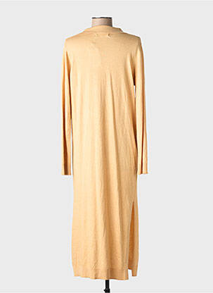 Rochie scurtă galben MANGO femeie