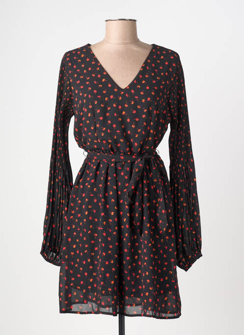 Rochie midi guler în v negru ONLY femme