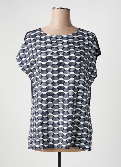 Tricou albastru ZABAIONE femme