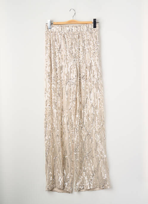 Pantalon larg argintiu VERO MODA femme