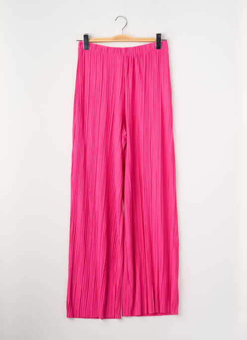 Pantalon larg croială largă roz VILA femme