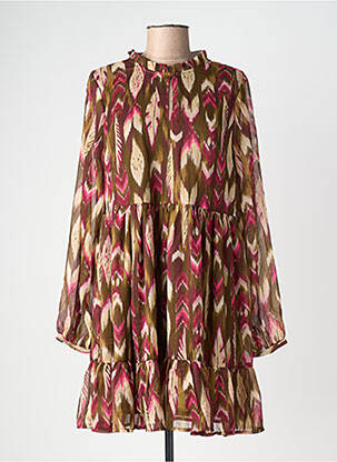 Rochie midi maro ONLY femeie