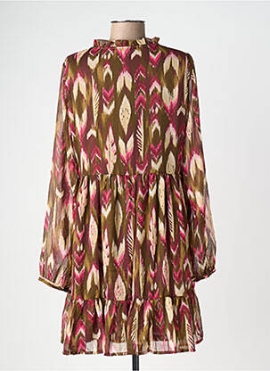 Rochie midi maro ONLY femeie