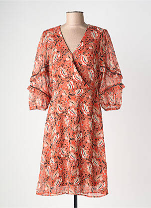 Rochie scurtă portocalie GARCIA femeie