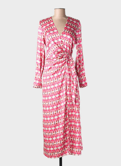 Rochie lungă roz MANGO femme