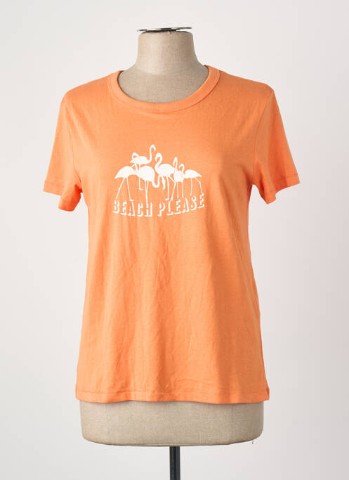 Tricou mâneci scurte mâneci scurte portocaliu JACQUELINE DE YONG femme
