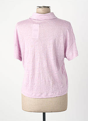 Polo violet MANGO femeie