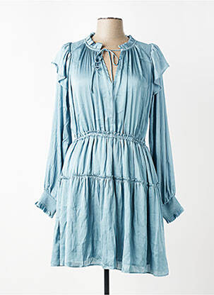 Rochie scurtă albastru MANGO femeie