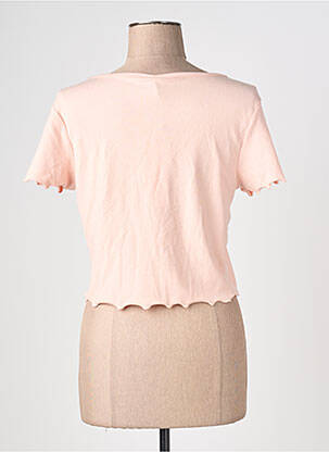 Tricou mâneci scurte mâneci scurte roz ONLY femeie