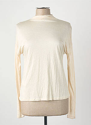 Tricou bej MANGO femeie