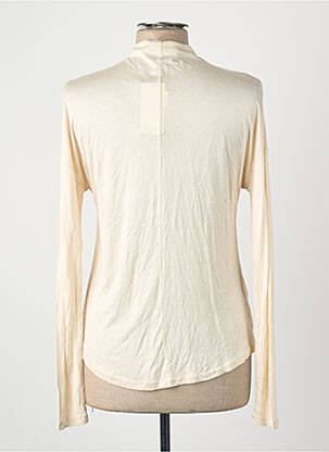 Tricou bej MANGO femeie
