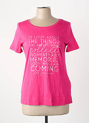 Tricou roz STREET ONE femeie