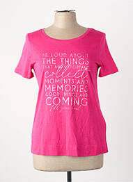 Tricou roz STREET ONE femeie