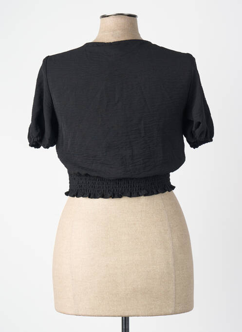 Top guler în v negru ONLY femme