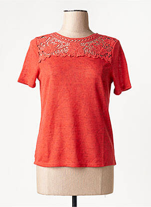 Tricou roșu VERO MODA femeie
