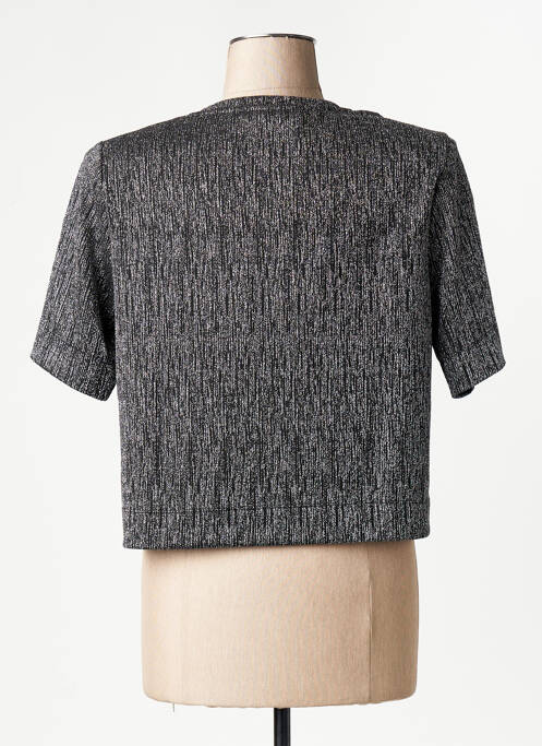 Top gri MANGO femme