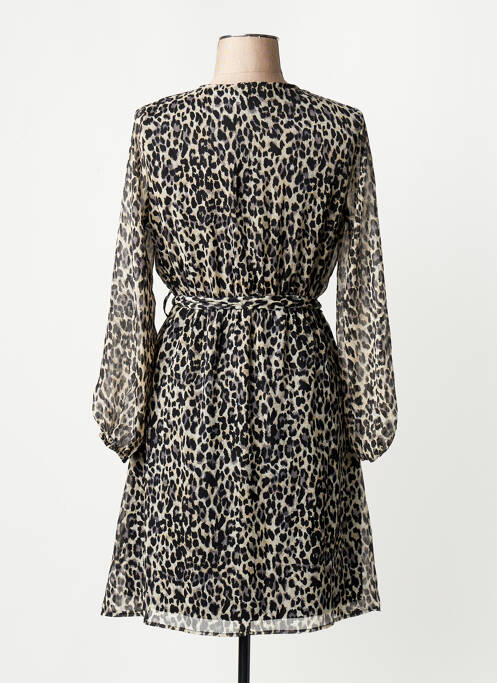 Rochie midi guler în v bej ONLY femme