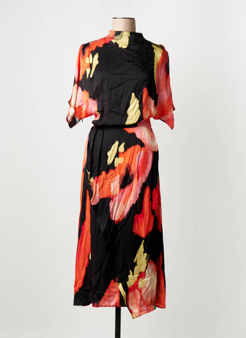 Rochie lungă negru ASTRID BLACK LABEL femme