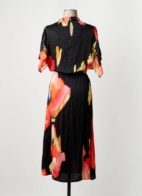 Rochie lungă negru ASTRID BLACK LABEL femme