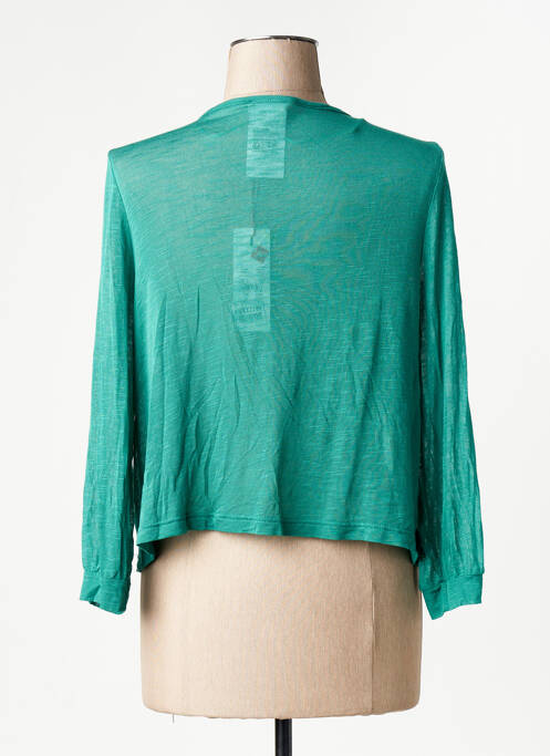 Vestă cu mâneci lungi verde STREET ONE femme