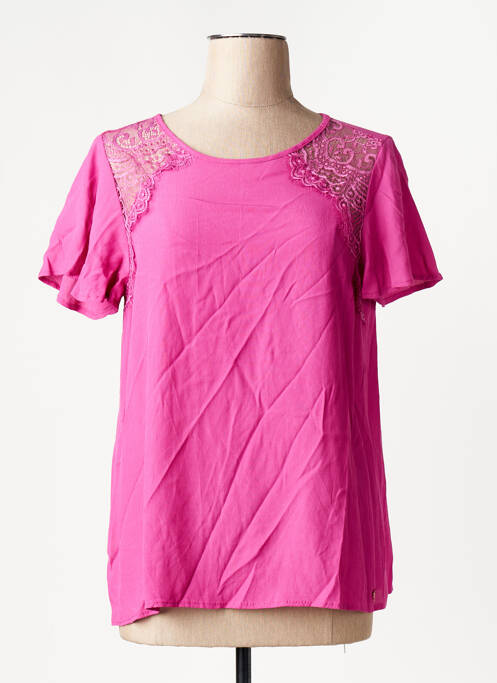 Tricou roz AMELIE & AMELIE femme
