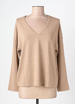 Tricou maro MANGO femme