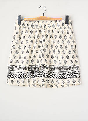 Șort croială dreaptă alb VILA femme