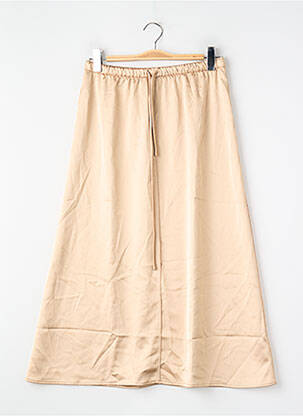 Fustă midi auriu MANGO femme