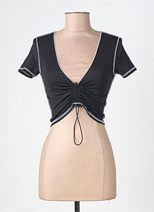 Tricou negru TALLY WEIJL femeie