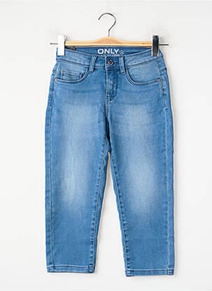 Pantalon trei sferturi albastru ONLY femeie