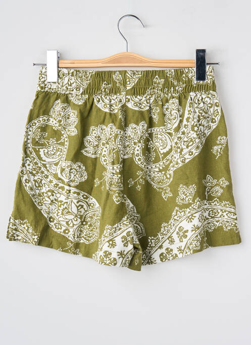 Șort talie înaltă talie înaltă verde ONLY femme