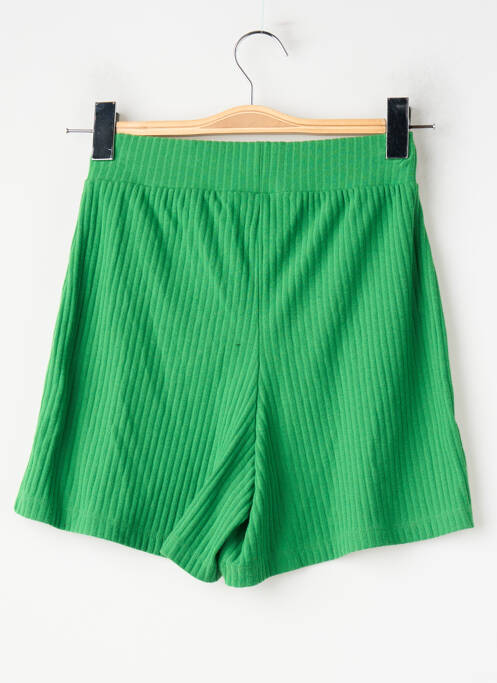 Șort croială dreaptă verde ONLY femme